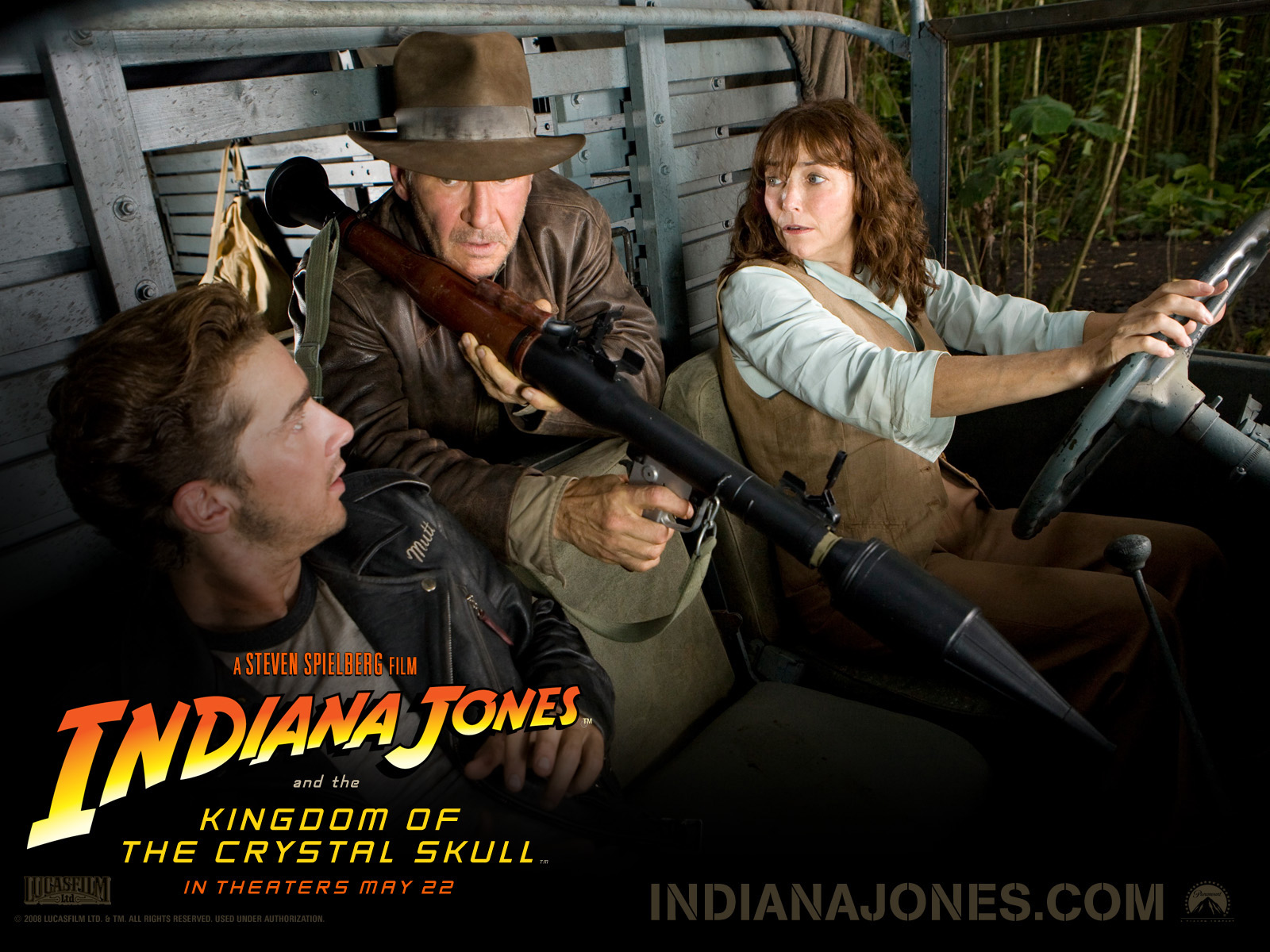 Fonds d'cran Cinma Indiana Jones et le Royaume du Crne de Cristal 