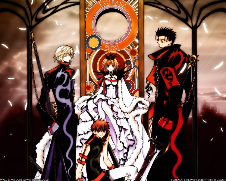 Fonds d'cran Manga Tsubasa Reservoir Chronicle Groupe