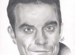 Wallpapers Art - Pencil Robbie Williams