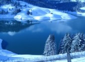 Wallpapers Nature paysage hiver en montagne