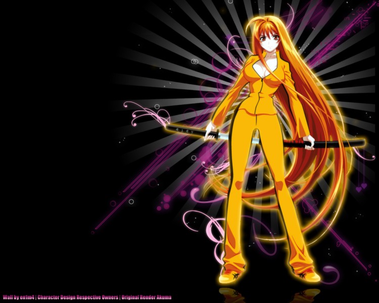 Wallpapers Manga Hell and Heaven - Tenjō Tenge Angelic aya