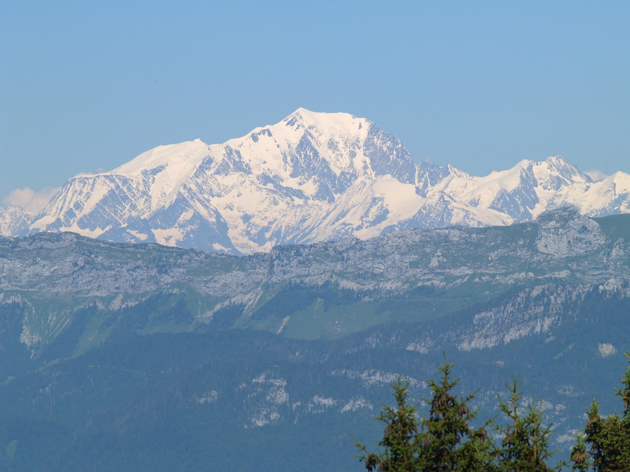 Fonds d'cran Nature Montagnes Mont Blanc