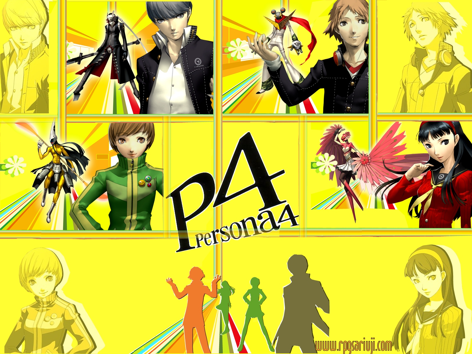 Wallpapers Video Games Persona 4 Persona 4 Double Face