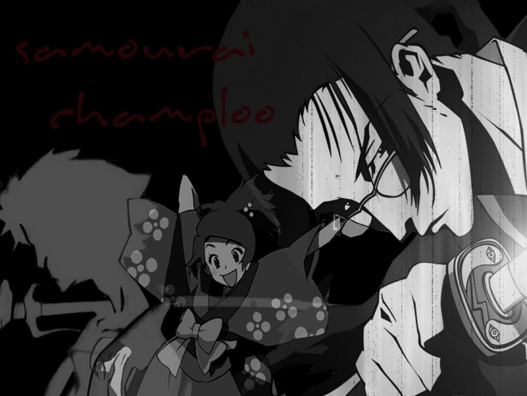 Fonds d'cran Manga Samurai Champloo Black samourai