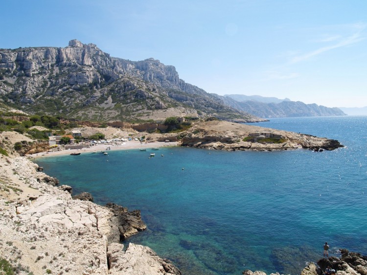 Wallpapers Nature Seas - Oceans - Beaches Calanque de Marseilleveyre, Marseille