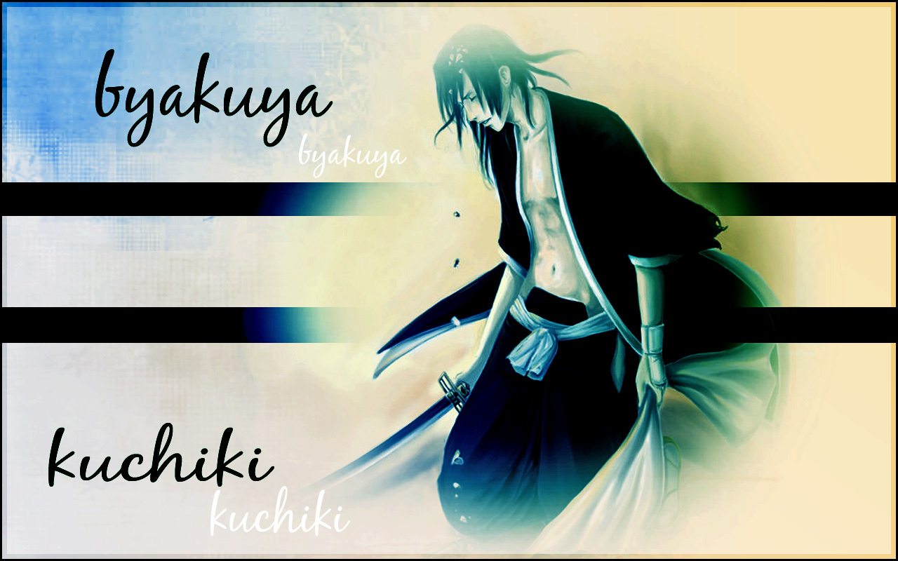 Fonds d'cran Manga Bleach byakuya