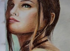 Fonds d'cran Art - Crayon vanessa paradis