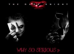 Fonds d'cran Cinma Why so serious ?