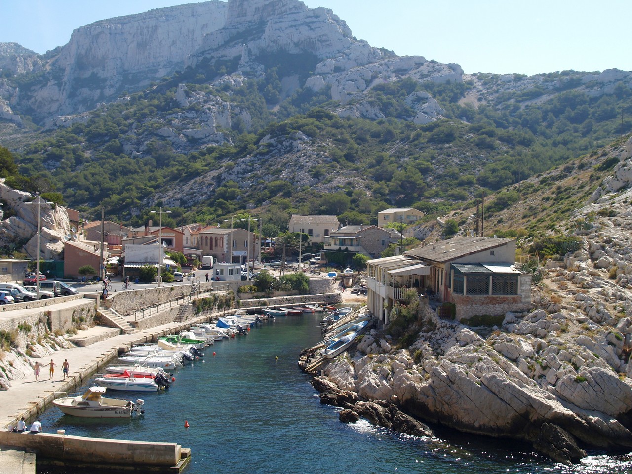 Wallpapers Constructions and architecture Harbours - Docks Calanque de Callelongue (Marseille)