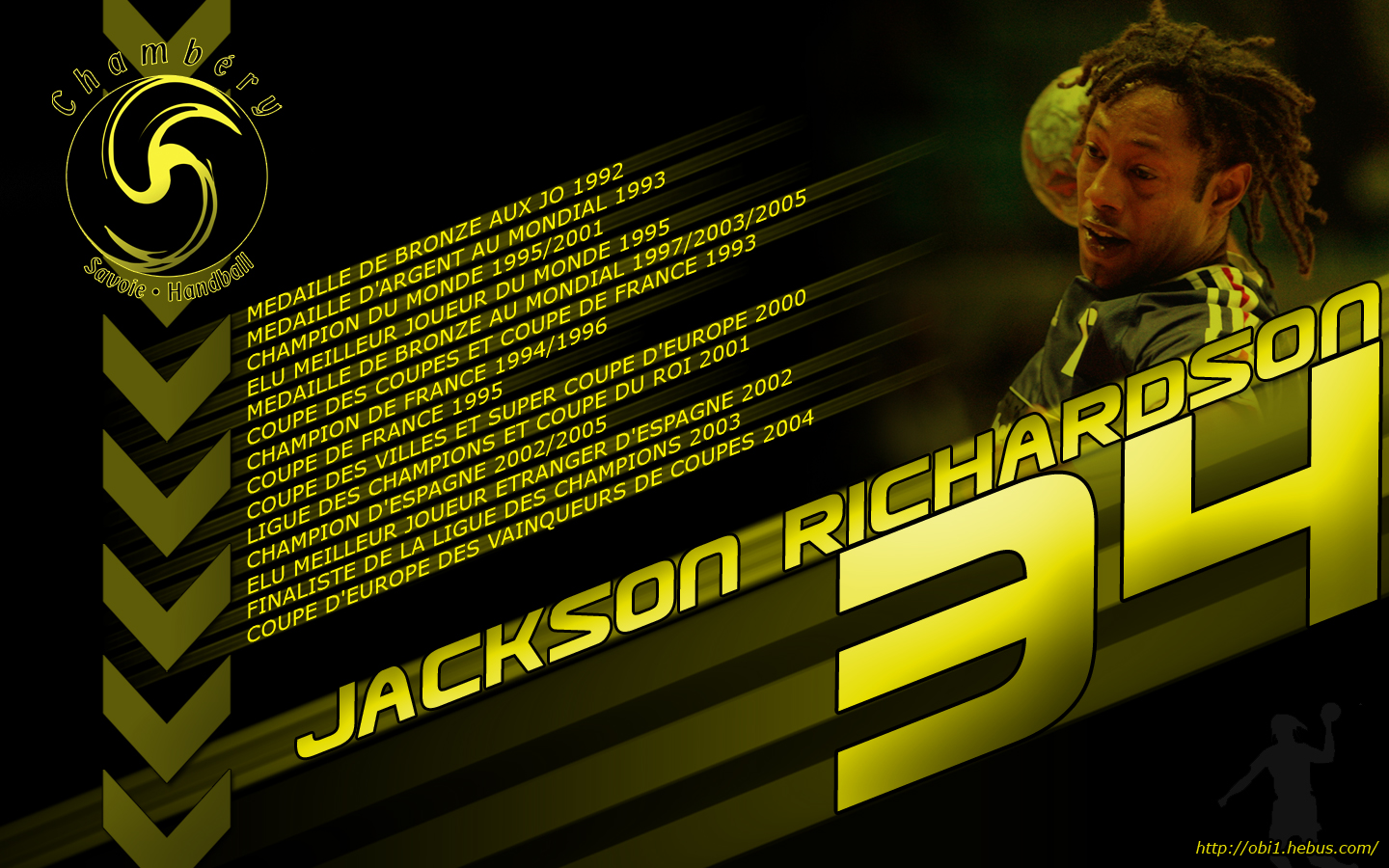 Wallpapers Sports - Leisures Handball Jackson Richardson - Chambry