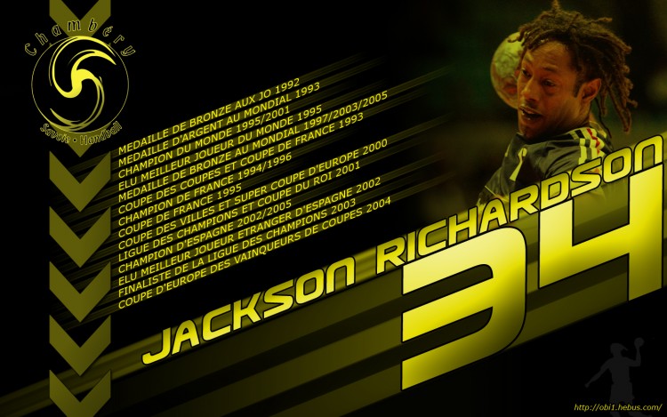 Fonds d'cran Sports - Loisirs Handball Jackson Richardson - Chambry