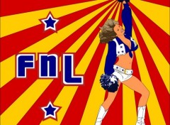 Fonds d'cran Art - Numrique FNL - Cheerleader