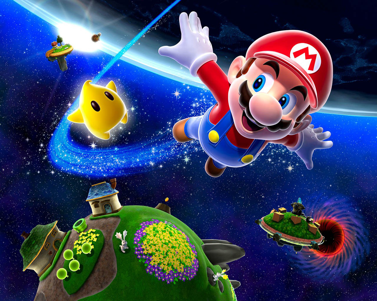 Wallpapers Video Games Super Mario Galaxy Mario galaxy wii