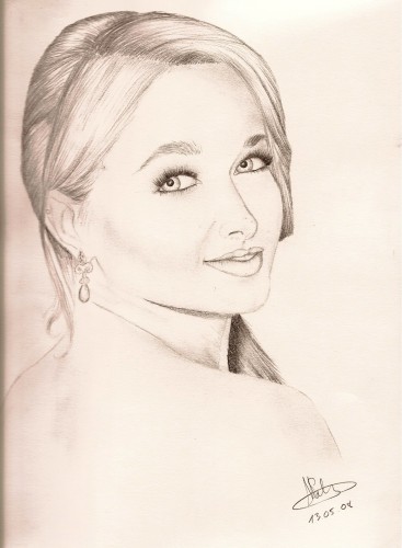 Wallpapers Art - Pencil Portraits Hayden Panettiere