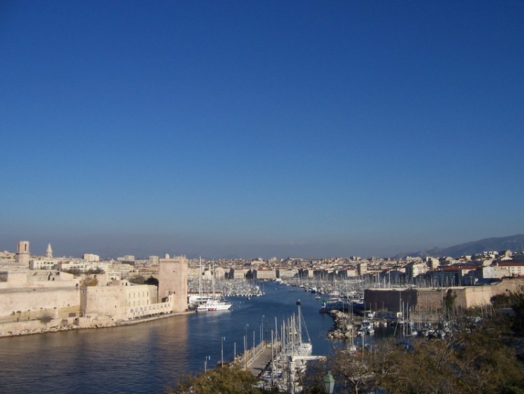 Wallpapers Constructions and architecture Harbours - Docks le vieux port