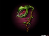 Wallpapers Art - Painting Plante Carnivore