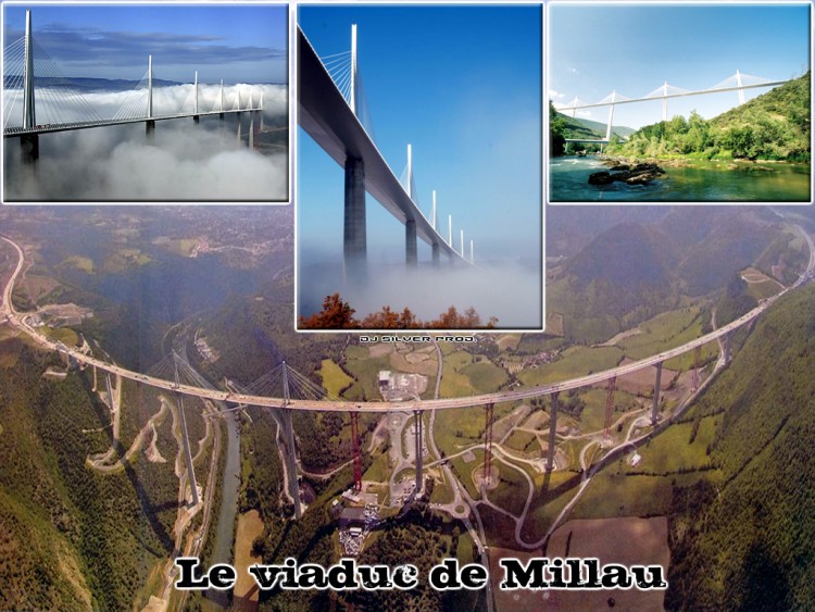 Fonds d'cran Voyages : Europe France > Languedoc-Roussillon Viaduc de Millau