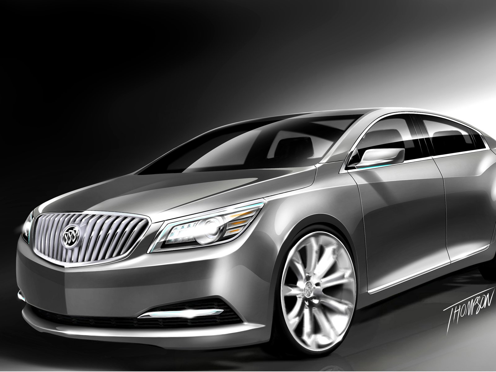 Wallpapers Cars Buick Invicta concept car