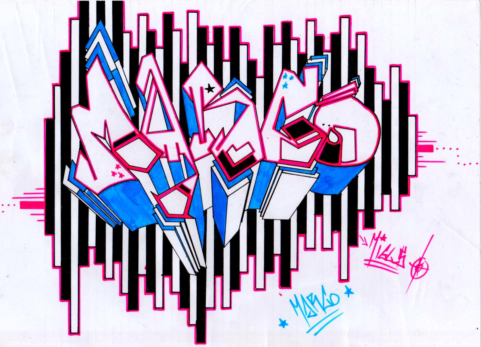 Fonds d'cran Art - Peinture Graffitis * * * Marco * * *