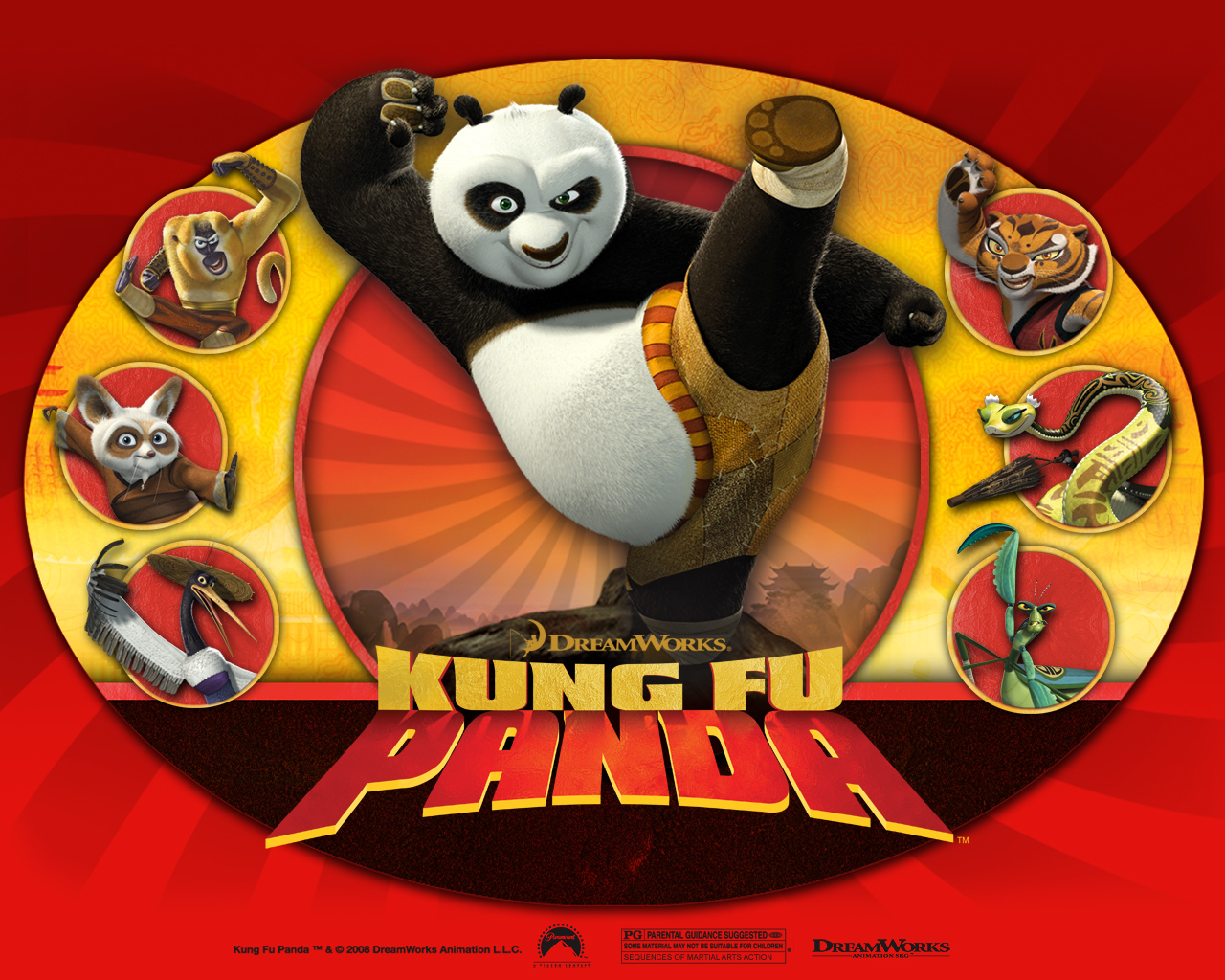 Wallpapers Cartoons Kung Fu Panda 