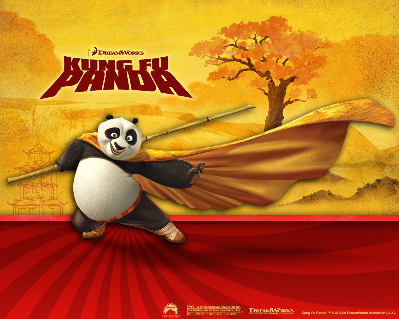 Wallpapers Cartoons Kung Fu Panda 