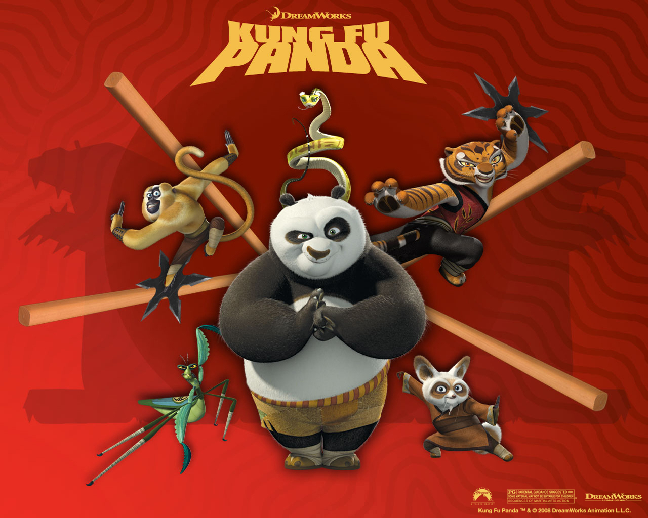 Wallpapers Cartoons Kung Fu Panda 