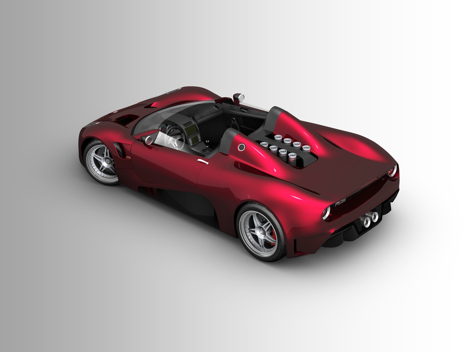 Fonds d'cran Voitures Bizzarrini P538 Barchetta