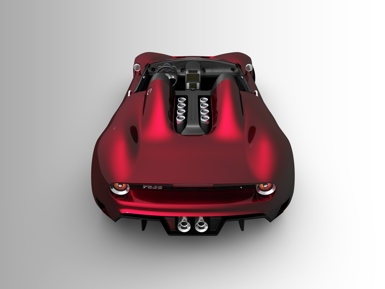 Fonds d'cran Voitures Bizzarrini P538 Barchetta