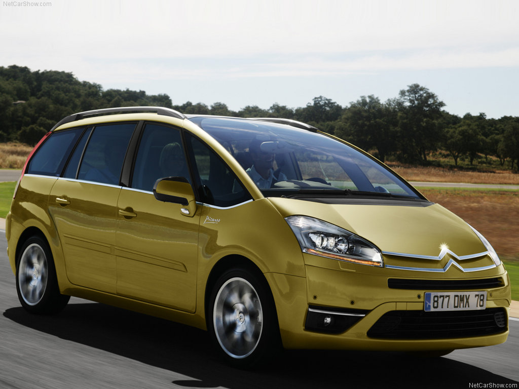 Wallpapers Cars Citron Citroen Grand C4 Picasso (2007)