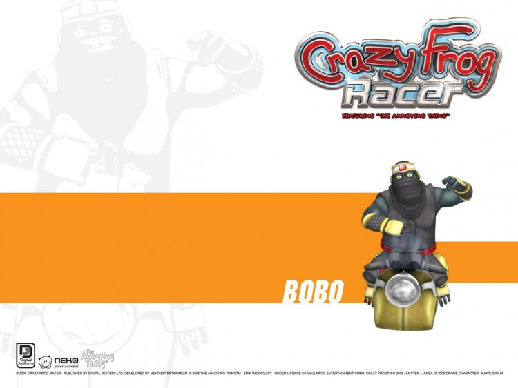 Fonds d'cran Jeux Vido Crazy Frog Racer Wallpaper N203239