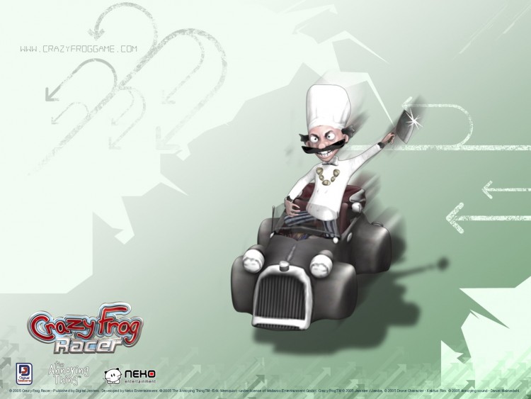 Fonds d'cran Jeux Vido Crazy Frog Racer Wallpaper N203248