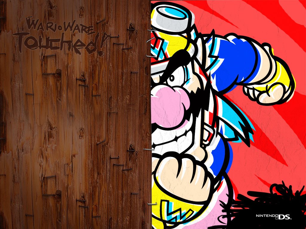 Wallpapers Video Games Wario Ware Touched 