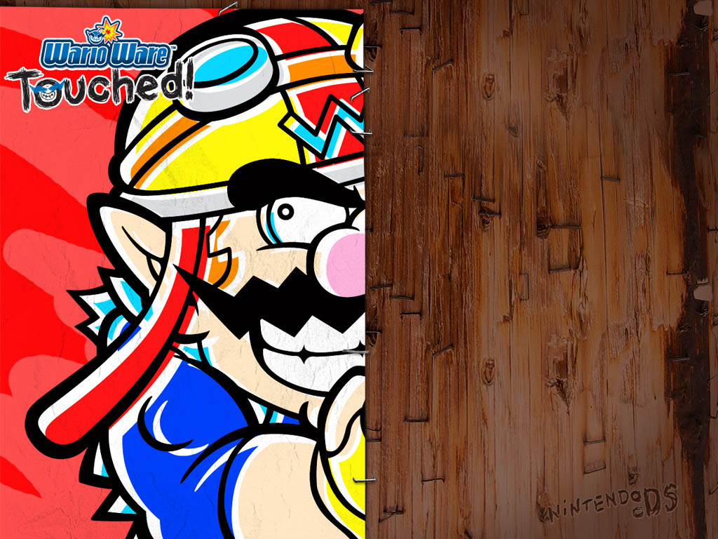 Fonds d'cran Jeux Vido Wario Ware Touched 