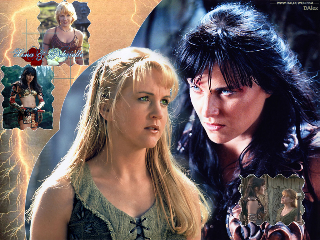 Fonds d'cran Sries TV Xena, La Princesse Guerierre xena & gabrielle