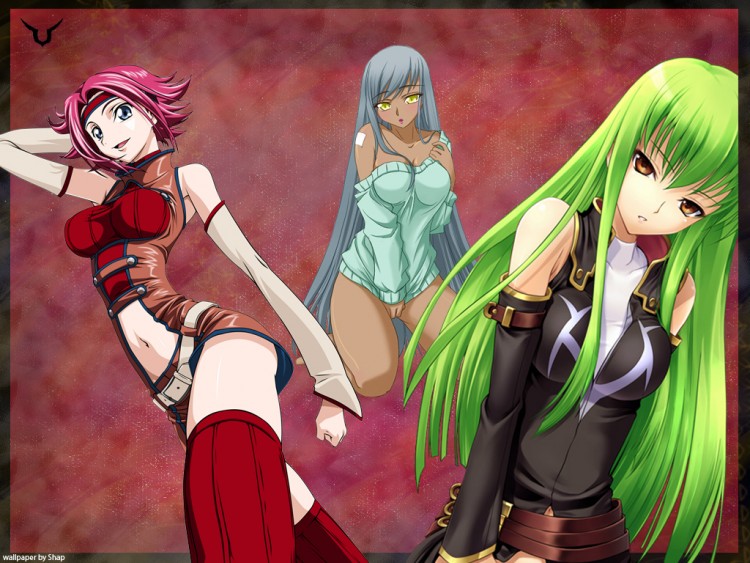 Fonds d'cran Manga Code Geass girls code geass