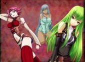 Wallpapers Manga girls code geass