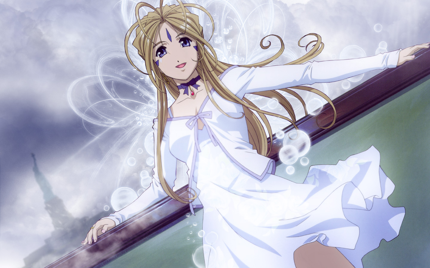 Fonds d'cran Manga Ah! My Goddess belldandy widescreen