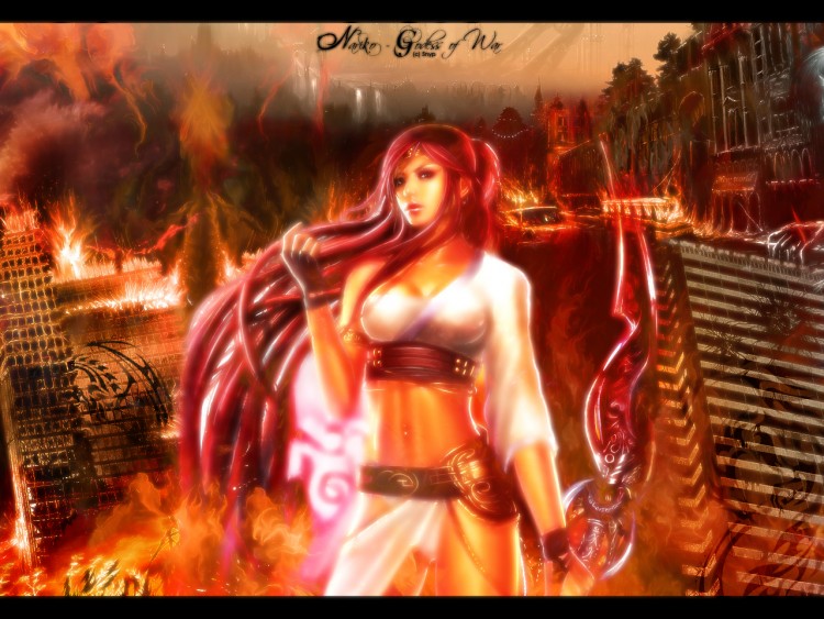 Wallpapers Video Games Heavenly Sword Godess of War