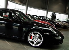 Fonds d'cran Voitures Wide - Concession Porsche