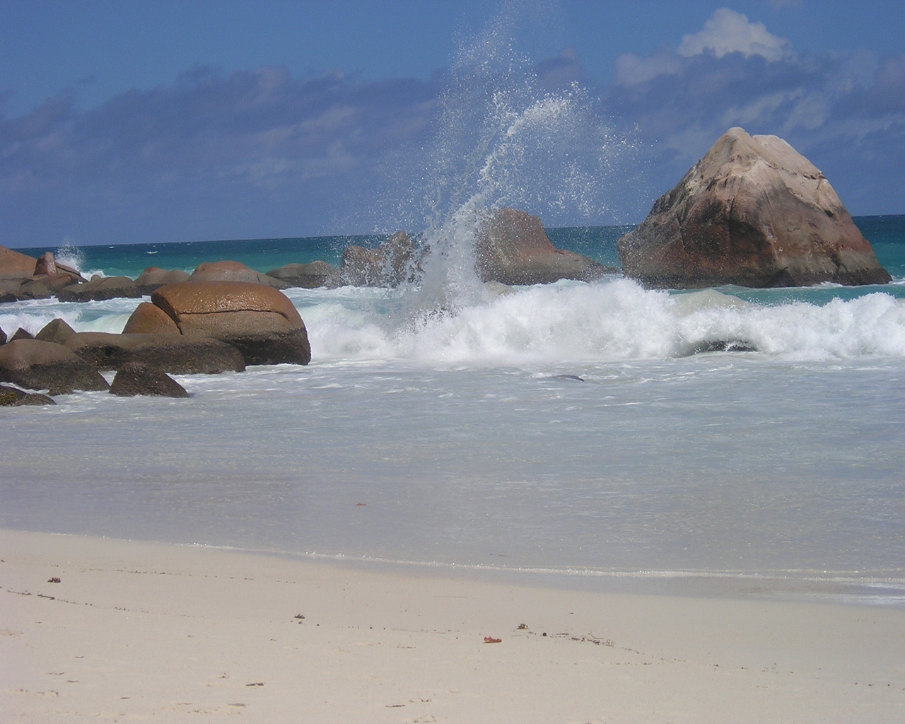 Fonds d'cran Voyages : Afrique Les Seychelles Anse Lazio