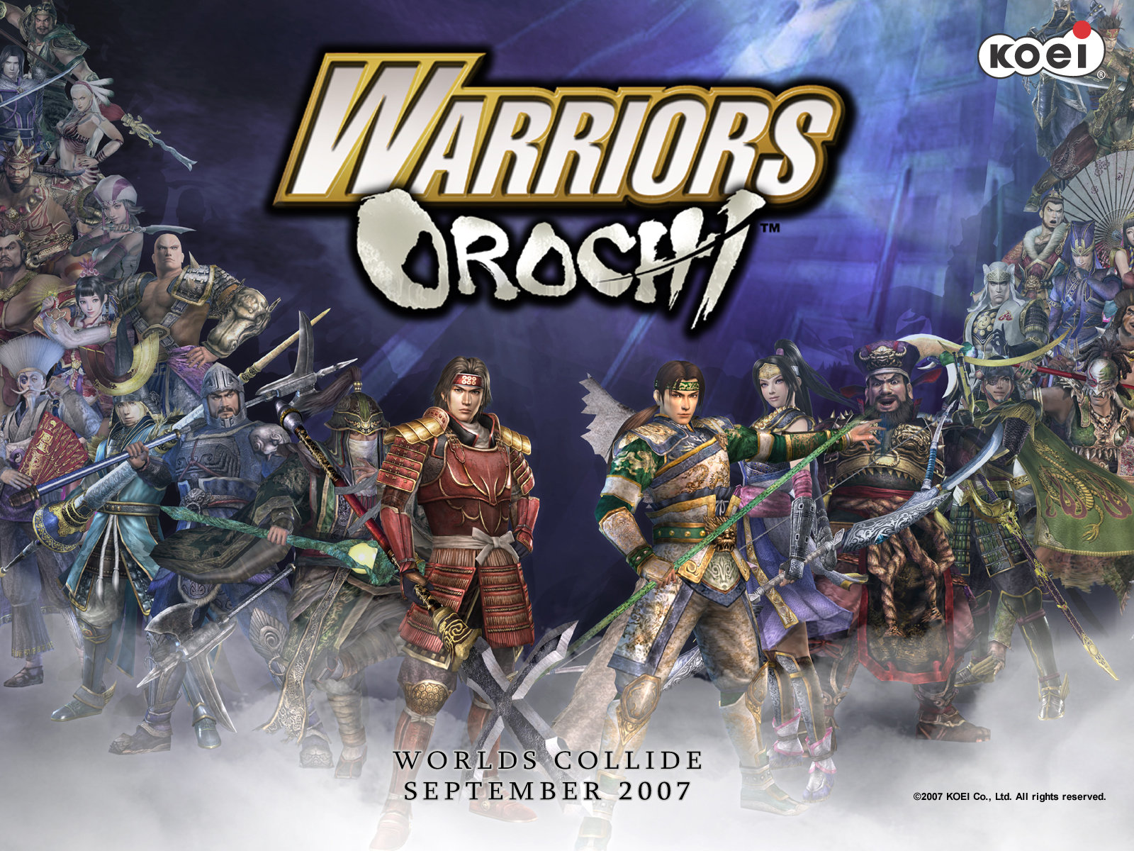 Fonds d'cran Jeux Vido Warriors Orochi 