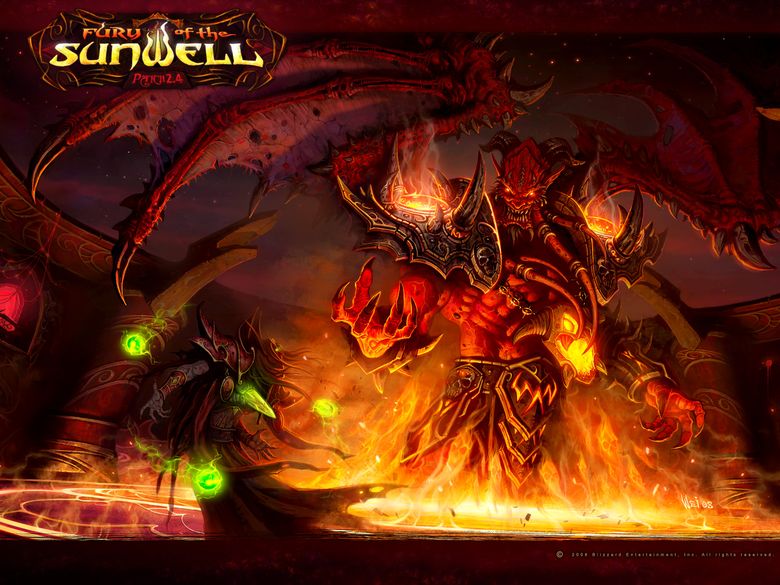 Fonds d'cran Jeux Vido World of Warcraft: The Burning Crusade 