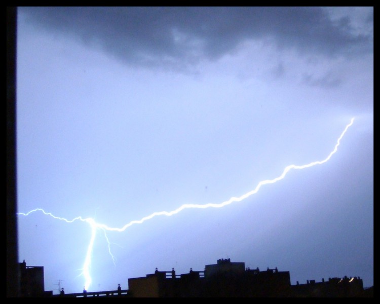 Wallpapers Nature Lightning Eclairs sur Lyon