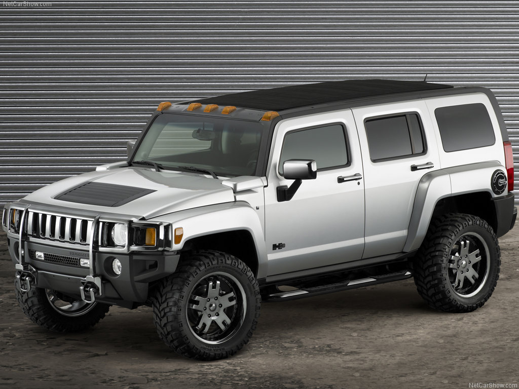 Wallpapers Cars Hummer Hummer H3 Open Top (2007)