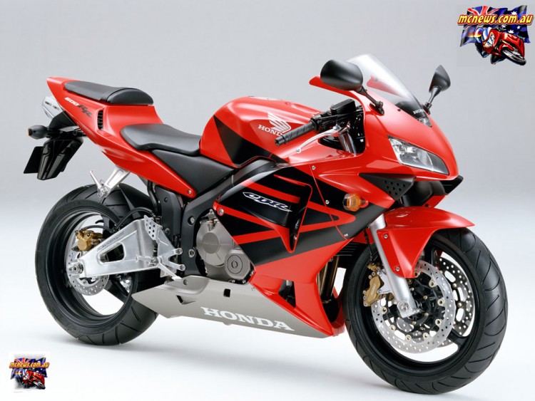 Fonds d'cran Motos Honda  Honda CBR 600 red