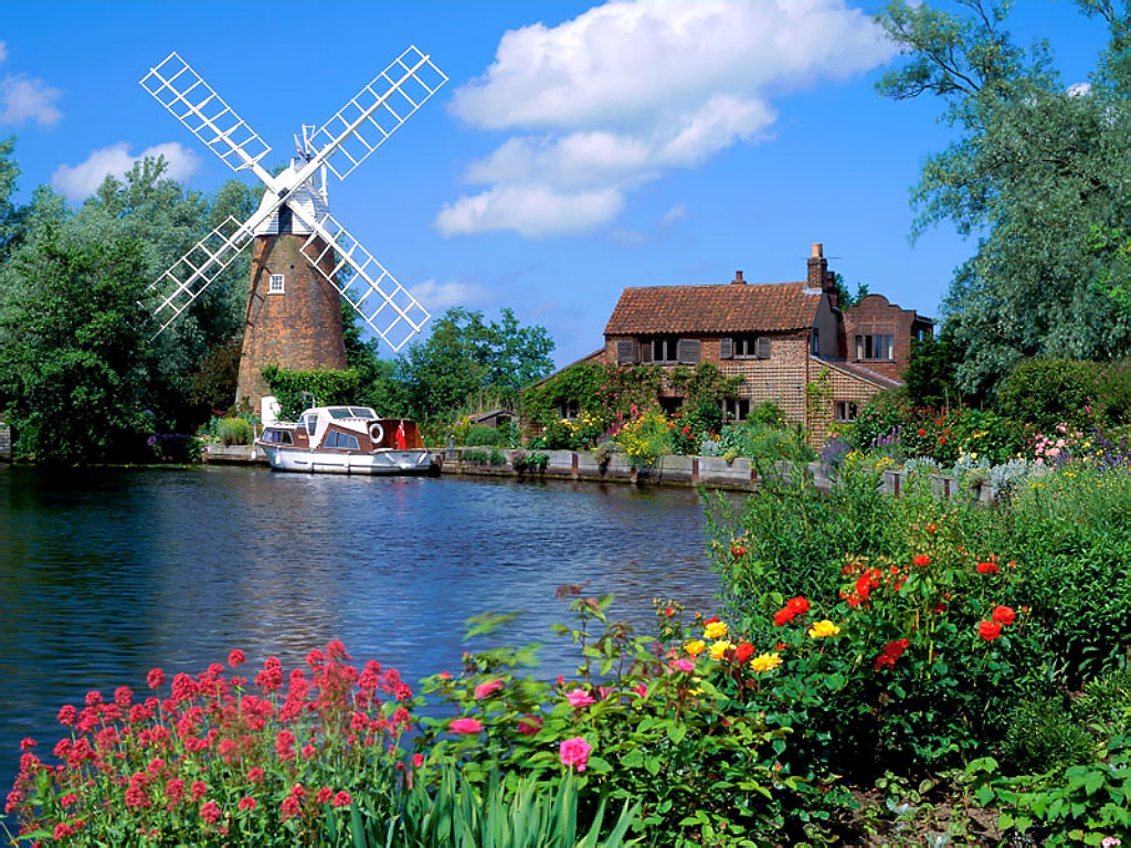 Fonds d'cran Voyages : Europe Grande-Bretagne Hunsett Mill, Norfolk