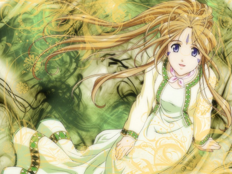 Fonds d'cran Manga Ah! My Goddess YellowGreen