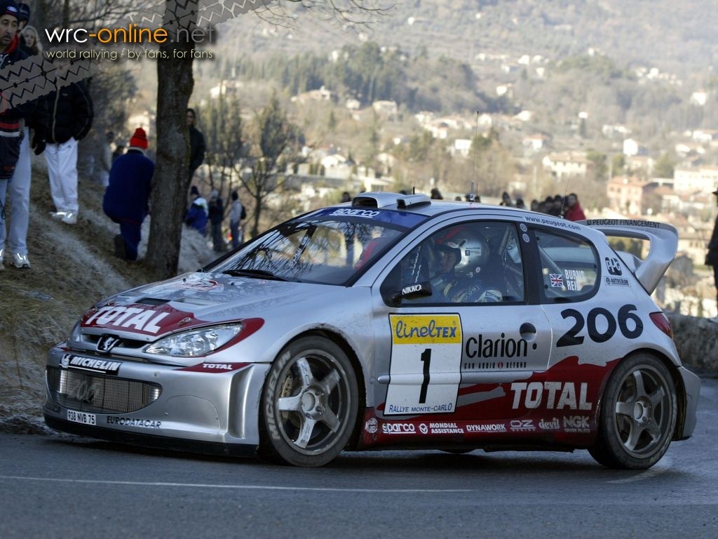 Wallpapers Sports - Leisures Rallye 206 WRC