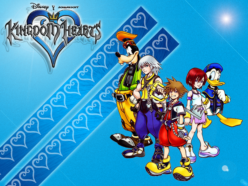 Fonds d'cran Jeux Vido Kingdom Hearts la bande