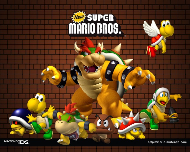 Fonds d'cran Jeux Vido Mario Bowser et sa Bande